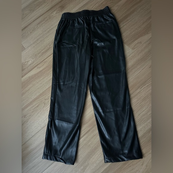 Madison d’ Amélie Black Faux Leather pull on pants, NWT - Picture 9 of 9
